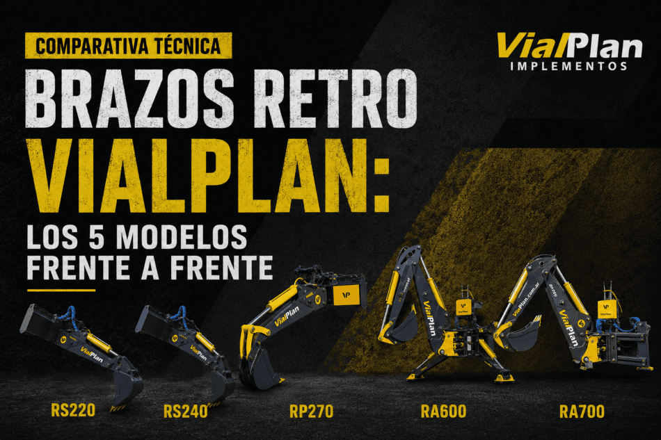 Brazos retro VialPlan: comparativa técnica de los 5 modelos