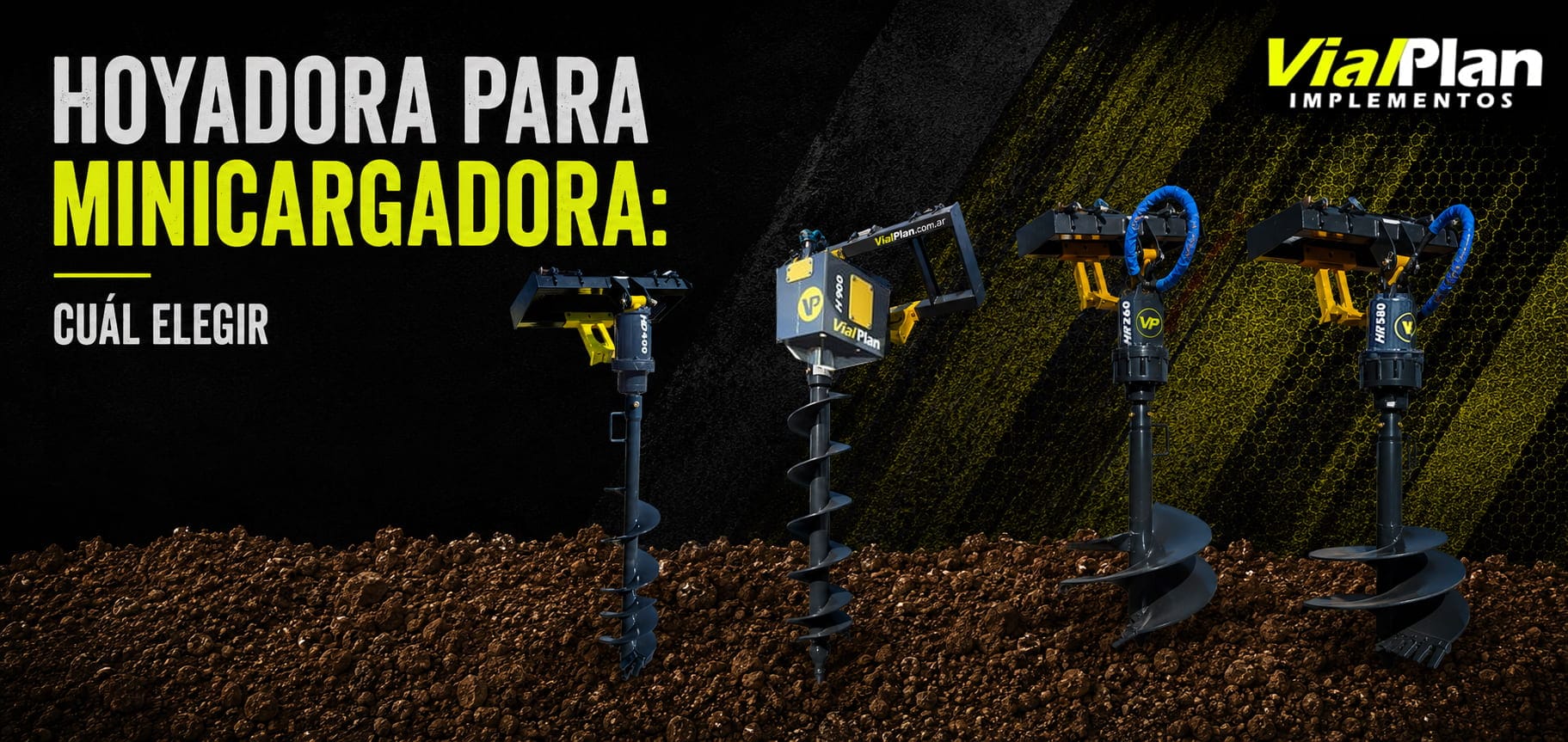 Hoyadora para Minicargadora: Cuál Elegir | VialPlan